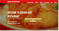Desktop Screenshot of goldengaterestaurant.com