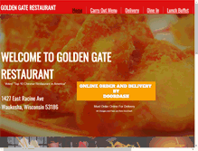 Tablet Screenshot of goldengaterestaurant.com
